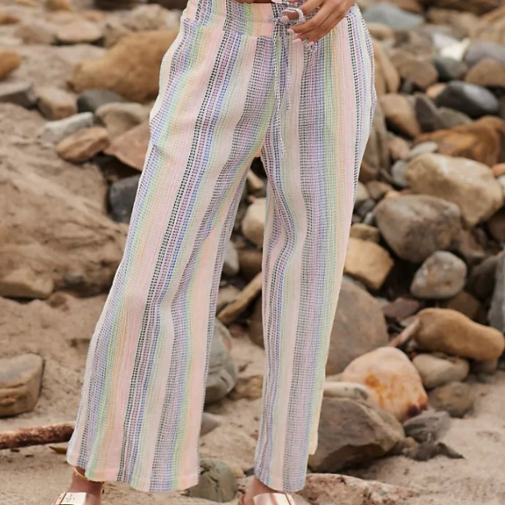 Anthroplogie Dolan Striped Gauze Pant